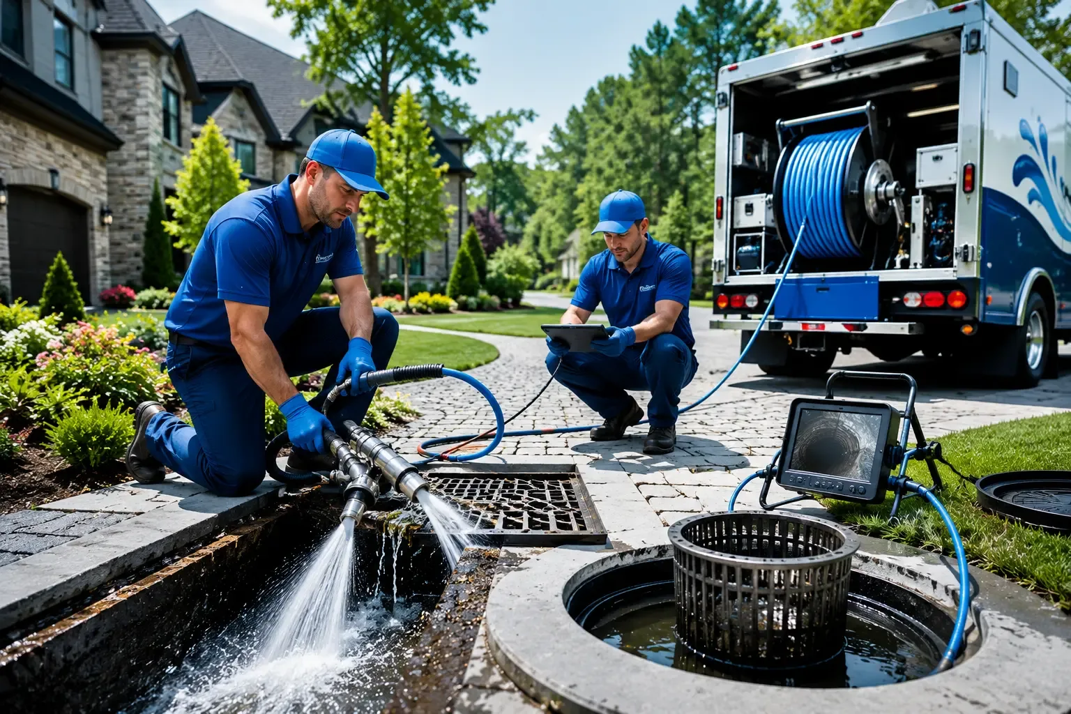 Local outdoor drain cleaning professionals in De Lancey, PA