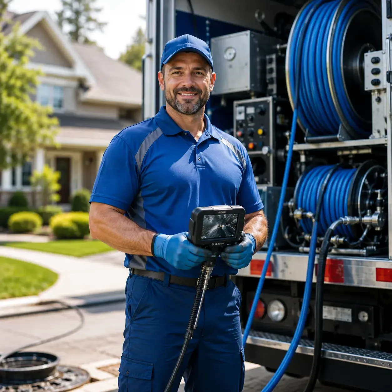 Local outdoor drain cleaning specialists in De Lancey, PA